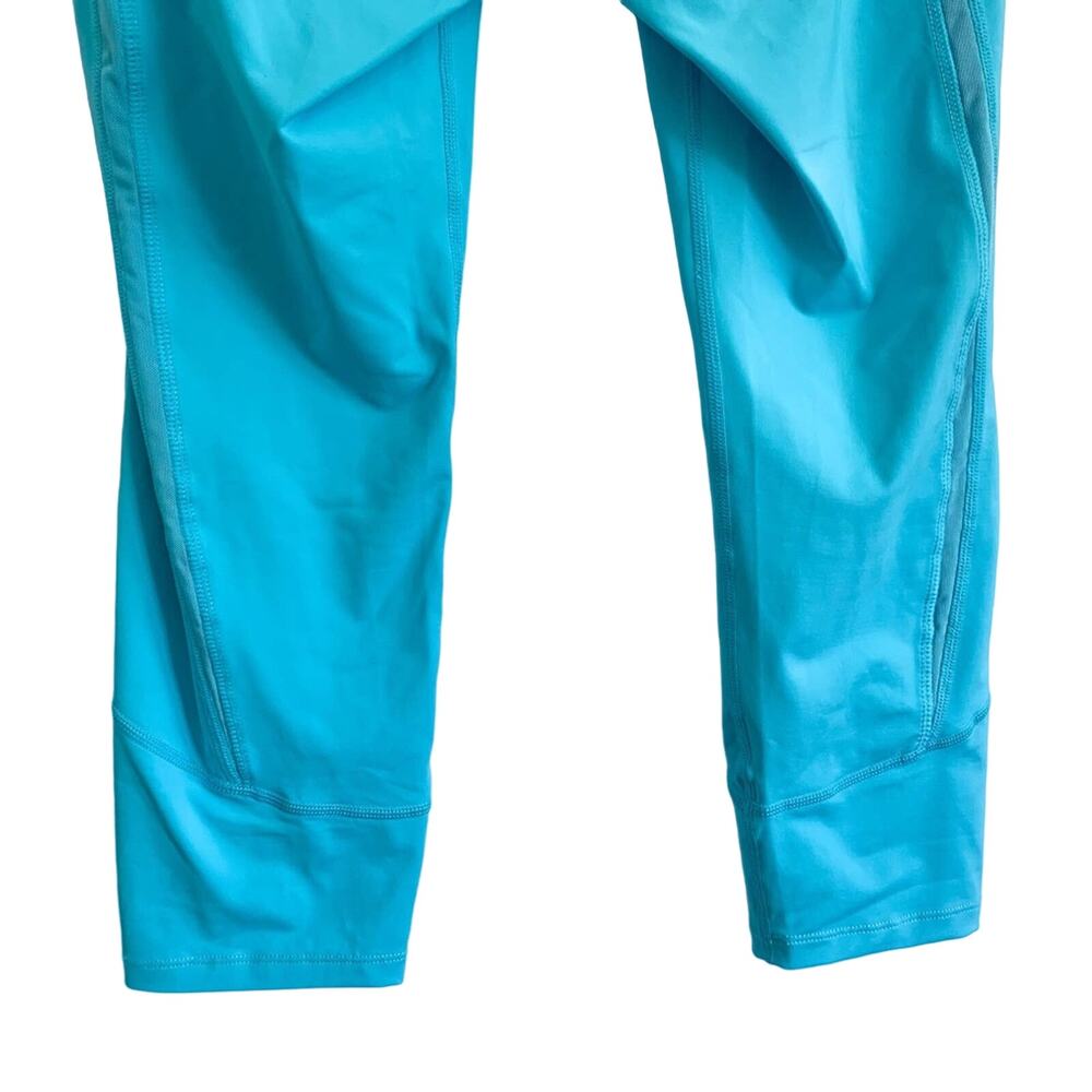 Zyia Athletic Stretch Turquoise Legging in Turquoise Blue Size 4 - Picture 6 of 12